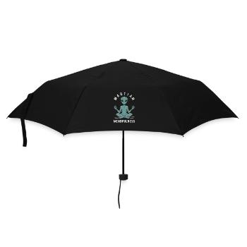 méditation, pleine conscience, relaxation et - Parapluie standard - noir - Devant