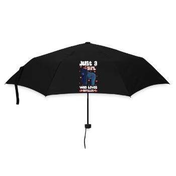 Gorilla Animal Weightlifting Zoo - Umbrella (small) - black - Front