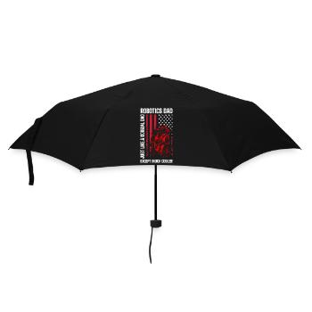 Machine Mechanic Engineer Technician - Umbrella (small) - black - Front