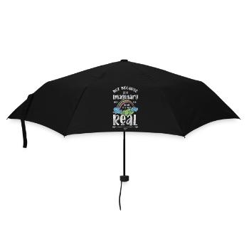 Elfe Kind Prinzessin Tochter - Regenschirm (klein) - Schwarz - Vorne