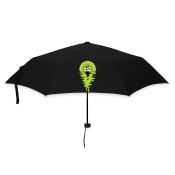 Sunset Kiwi Saft - Regenschirm (klein) - Schwarz - Vorne