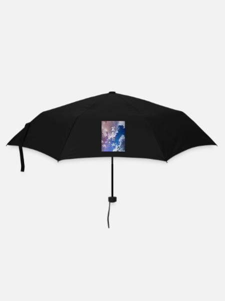 Clouds and blue skies - Umbrella (small) - black