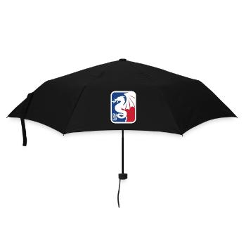the dragon of fire is in the house - Umbrella (small) - black - Front