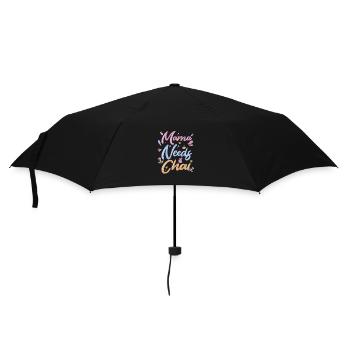 Chai Latte Tee trinken Teetrinker - Regenschirm (klein) - Schwarz - Vorne