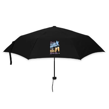 Team Roping - Umbrella (small) - black - Front