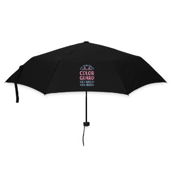 Garde de couleur - Parapluie standard - noir - Devant