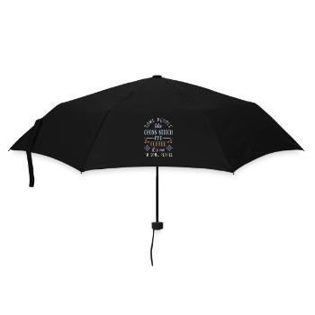 Cross Stitch Cross Stitch Embroidery - Umbrella (small) - black - Front