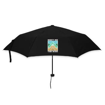 Mineurs de mines - Parapluie standard - noir - Devant