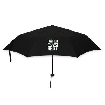 Lawn Mowing Lawn Mower Gardener - Umbrella (small) - black - Front