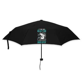 If you can read this - Umbrella (small) - black - Front