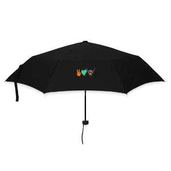 Cow Cattle Highland Cattle - Umbrella (small) - black - Front