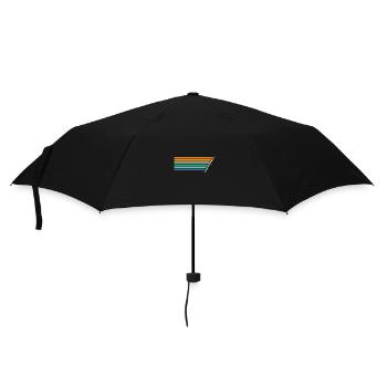 Joueur de flûte - Parapluie standard - noir - Devant