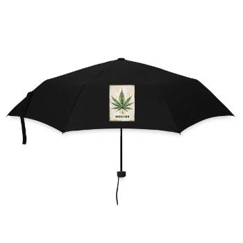 Soins de santé au cannabis - Marijuana Leaf 1 - Parapluie standard - noir - Devant