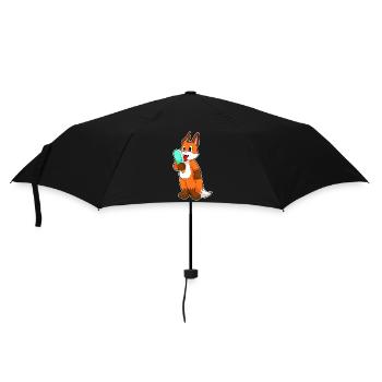 Fox popsicles - Umbrella (small) - black - Front