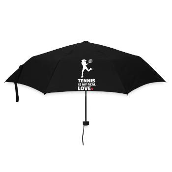 J’adore le tennis - Parapluie standard - noir - Devant