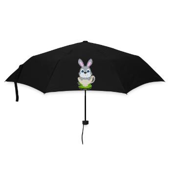 Mug lapin - Parapluie standard - noir - Devant