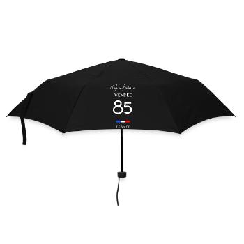 Life is better in VENDÉE Number 85 Poitou Loire FR - Umbrella (small) - black - Front