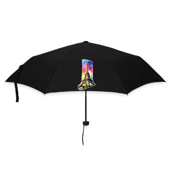 Eiffel tower #6 - Umbrella (small) - black - Front