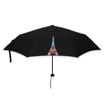 Eiffel tower #12 - Parapluie standard - noir - Devant