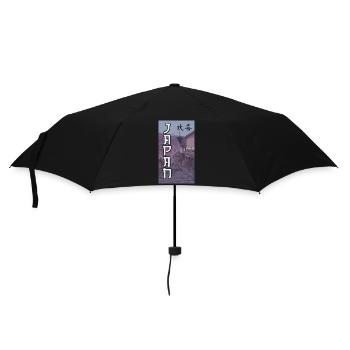 Japan - Regenschirm (klein) - Schwarz - Vorne
