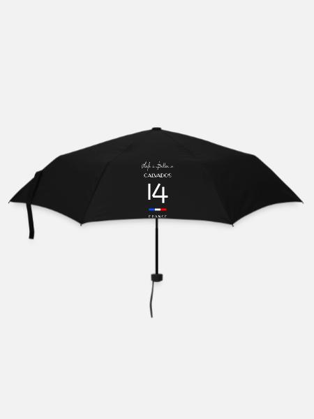 La vie est meilleure CALVADOS Numéro 14 Normandie - Parapluie standard - noir