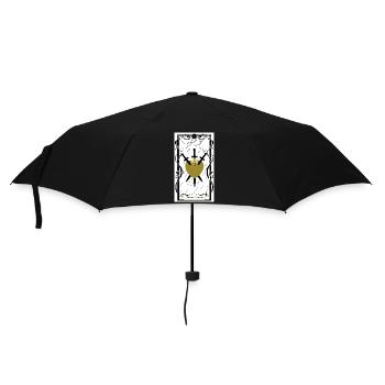 trois d'épée - Parapluie standard - noir - Devant