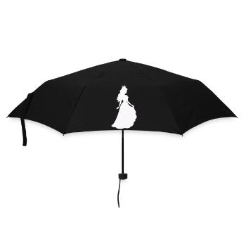 Royal Princess Silhouette - Umbrella (small) - black - Front