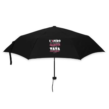 Tata Cadeau tati Humour cadeau tante - Parapluie standard - noir - Devant