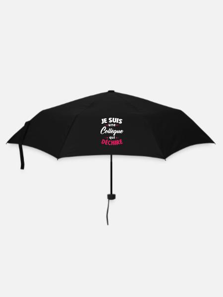 Je suis une collègue qui déchire - Parapluie standard - noir