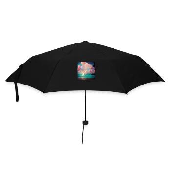 Birthday Party In Paradise - Umbrella (small) - black - Front