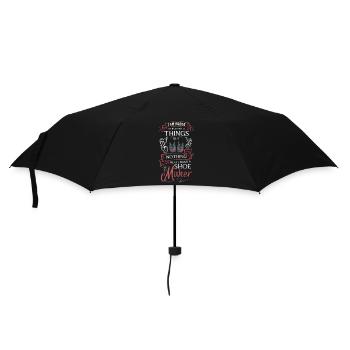 Schuhmacher Schuh Handwerker - Regenschirm (klein) - Schwarz - Vorne