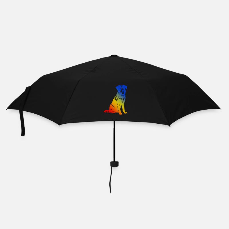 Berger Australien Multicolore - Parapluie standard - noir