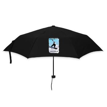 Lord of the Board - Regenschirm (klein) - Schwarz - Vorne