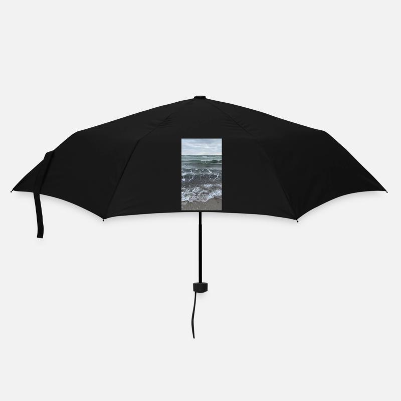 meer - Regenschirm (klein) - Schwarz