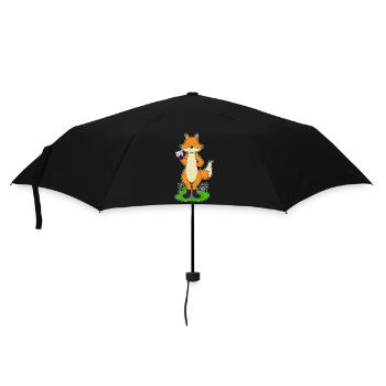 Fuchs Letter - Umbrella (small) - black - Front