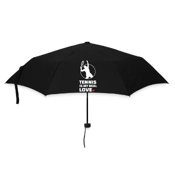 J’adore le tennis - Parapluie standard - noir - Devant
