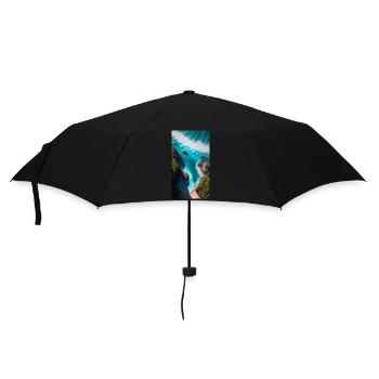Ocean - Umbrella (small) - black - Front