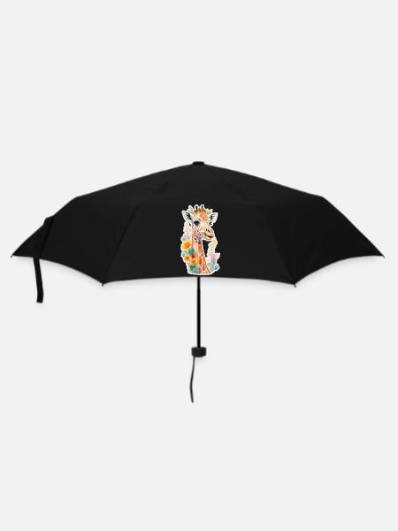 Giraffe - Umbrella (small) - black