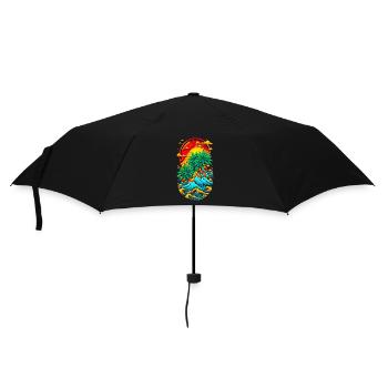 High waves 01 - Umbrella (small) - black - Front