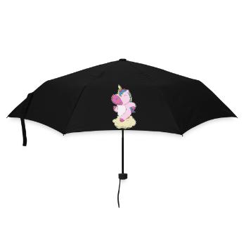 Licorne Jogger Jogging Sport - Parapluie standard - noir - Devant