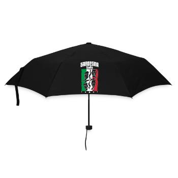 Italien Sardinien Insel Sardegna Urlaub Meer - Regenschirm (klein) - Schwarz - Vorne