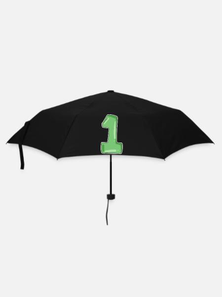 Number 1 - Umbrella (small) - black