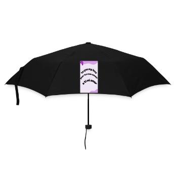 AMOUR GLAMOR - Parapluie standard - noir - Devant