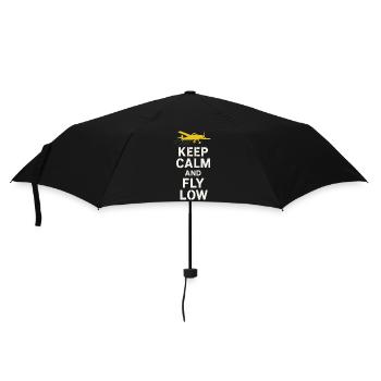 Rural Aviation Agriculture Pilot Gift - Umbrella (small) - black - Front