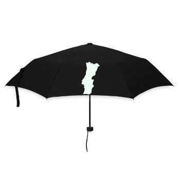 Portugal Silhouette Graphic - Umbrella (small) - black - Front