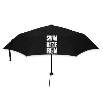 Swim Bike Run Triathlon - Parapluie standard - noir - Devant