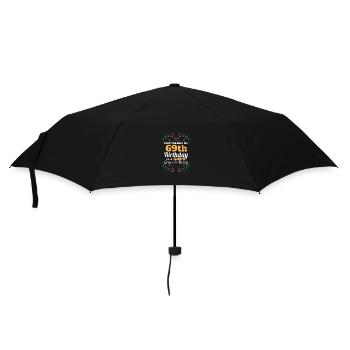 À l’occasion de mon 69e anniversaire religieux - Parapluie standard - noir - Devant