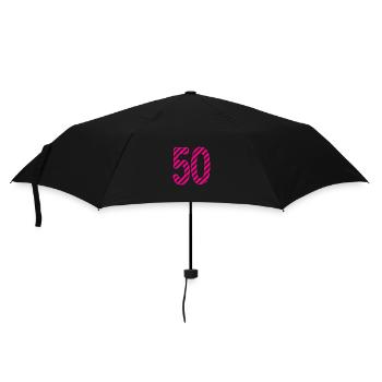 ANNIVERSARY. HAPPY BIRTHDAY. HAPPY BIRTHDAY. - Umbrella (small) - black - Front