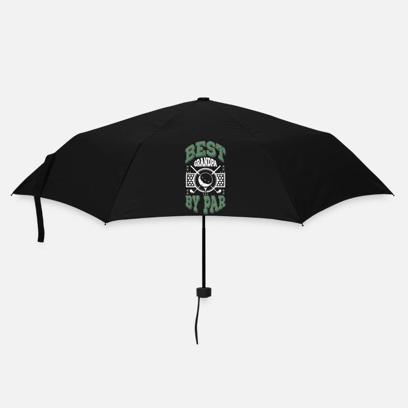 Best Papa By Par - Umbrella (small) - black