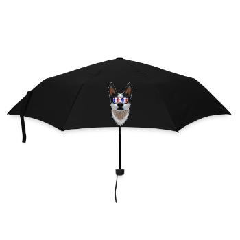 Australian Cattle Dog France Lunettes de soleil I Français - Parapluie standard - noir - Devant